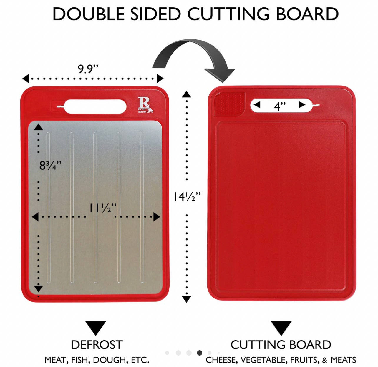 Cutting Board/Defrost Tray, 5 Colors