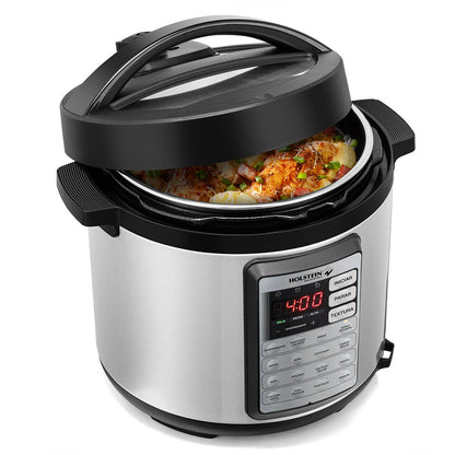 Holstein Housewares - 6.3qt Digital Multi Cooker: Black Holstein Housewares